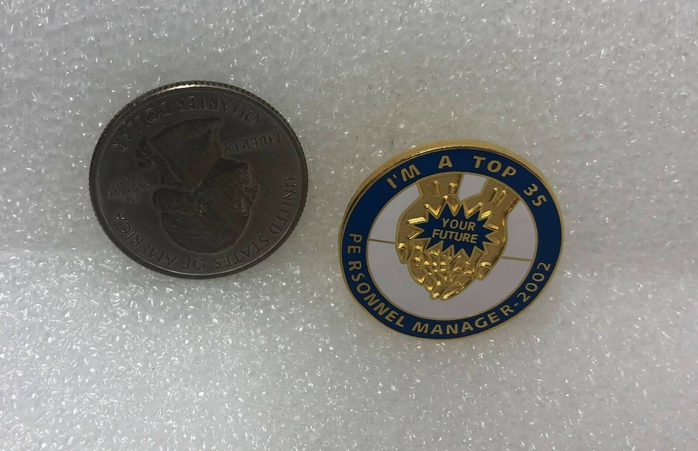 2002 I'm A Top 35 Personnel Manager Pin