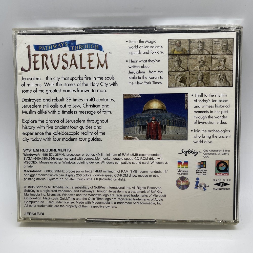 Pathways Through Jerusalem (PC, Program) Windows