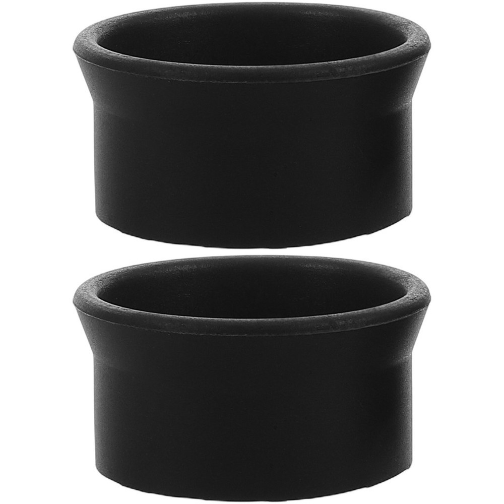 2 Pcs Microscope Eyepiece Cover Binocular Cups Binoculars Rubber
