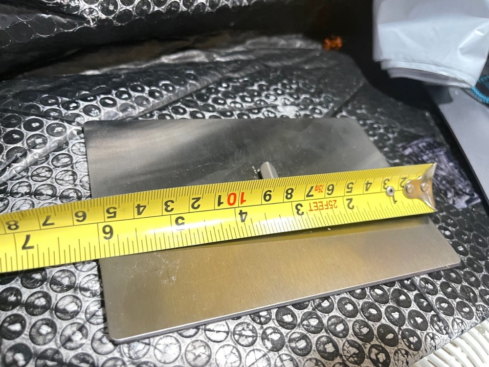 Stainless rectangular Magnetic single point Hook 6"Lx 4"W(4A)