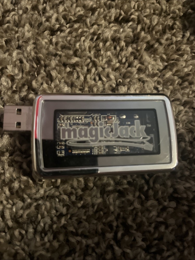 Original Magic Jack A921 With USB Adapter -Used UNTESTED