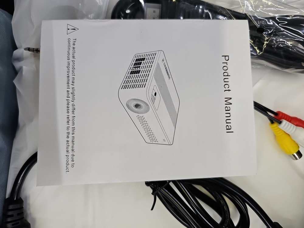 JIFAR Projector LED-portable Wired - Tested