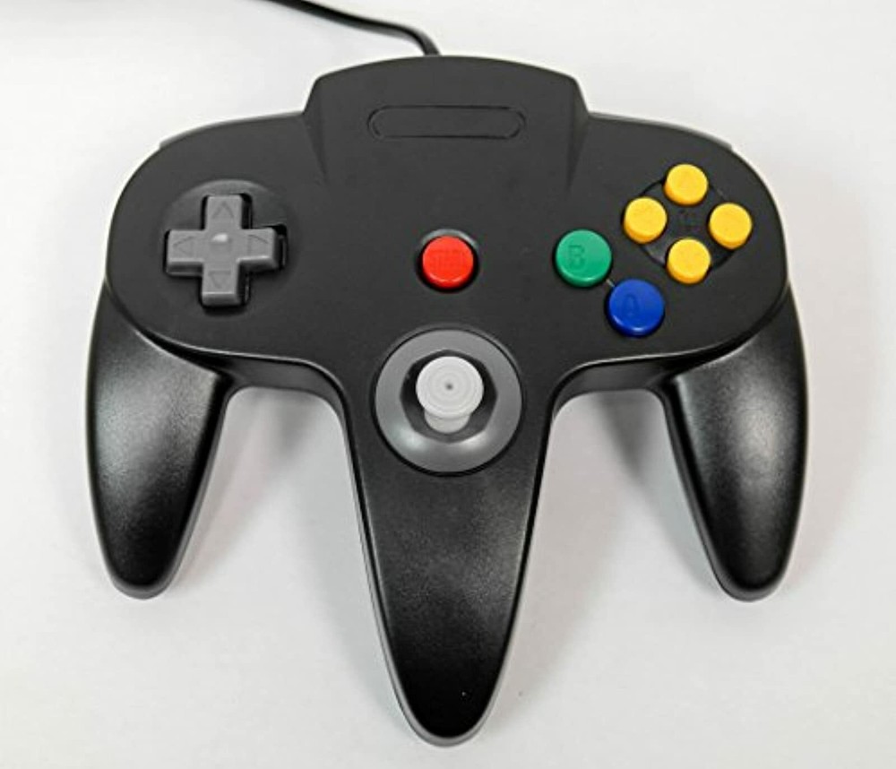 Nintendo N64 USB Controller Black Gamepad Computer Equipment Computer Equipment
