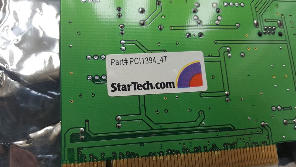 STARTECH PCI1394_4T ADAPTER CARD (R5S7.5B1)