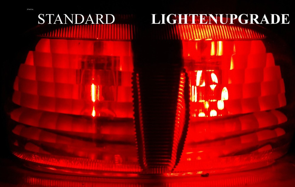 led bulb brake and tail light lightenupgrade BAY15D