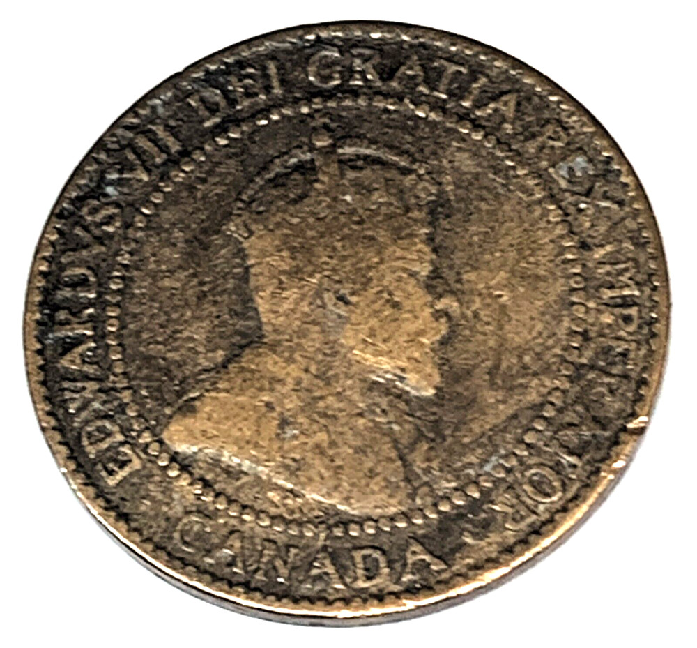 # C8459 CANADA COIN, LARGE CENT 1910