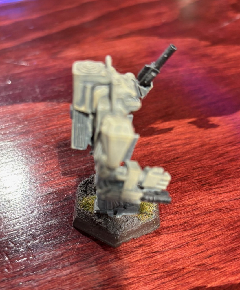 Battletech Painted Metal Miniature "Gladiator" Clan Wolf Beta Galaxy Based