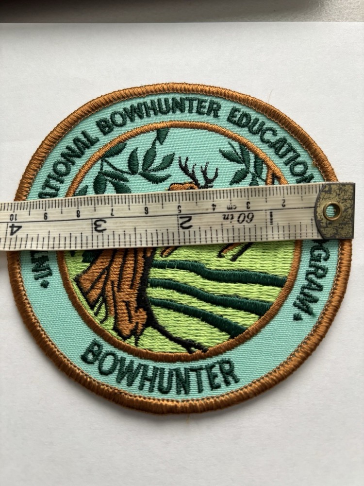 International Bowhunter Education Program Embroidered Patch 4"