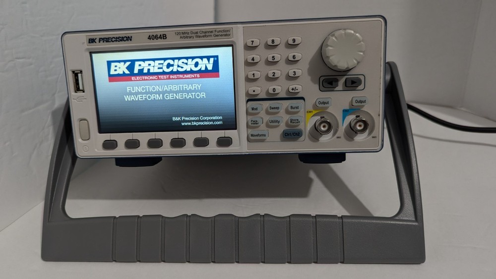 BK Precision 4064B Dual CH 120 MHz Function Arbitrary Waveform Generator. Used