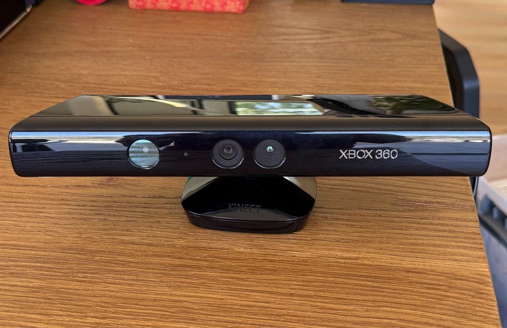 Xbox 360 & Kinect Sensor - Black Video Game Console System