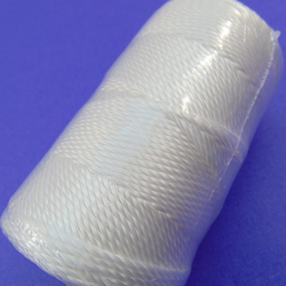 White String Twisted Mason Line Boundary Marker Multi Use Crafts #18 x 500'