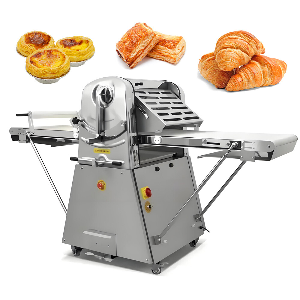Dough Sheeter Reversible Roller Machine Pastry Bakery Roller Rolling Machine