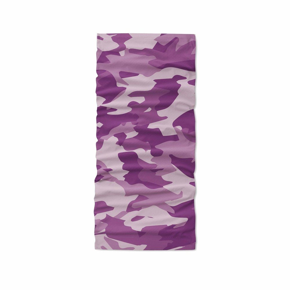 Purple Camo Neck Gaiter