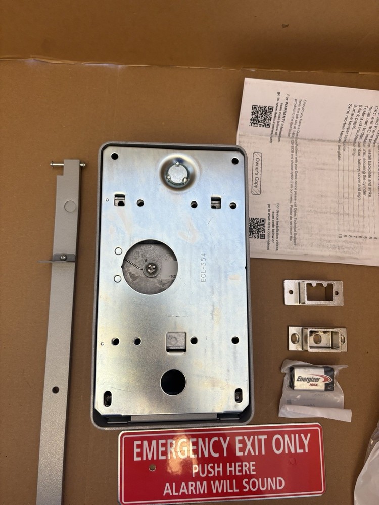 Detex Alarm Panic Exit Control Lock ECL-230D