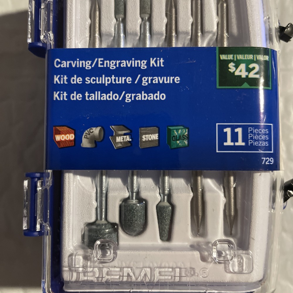 Dremel 729 Carving/Engraving Kit