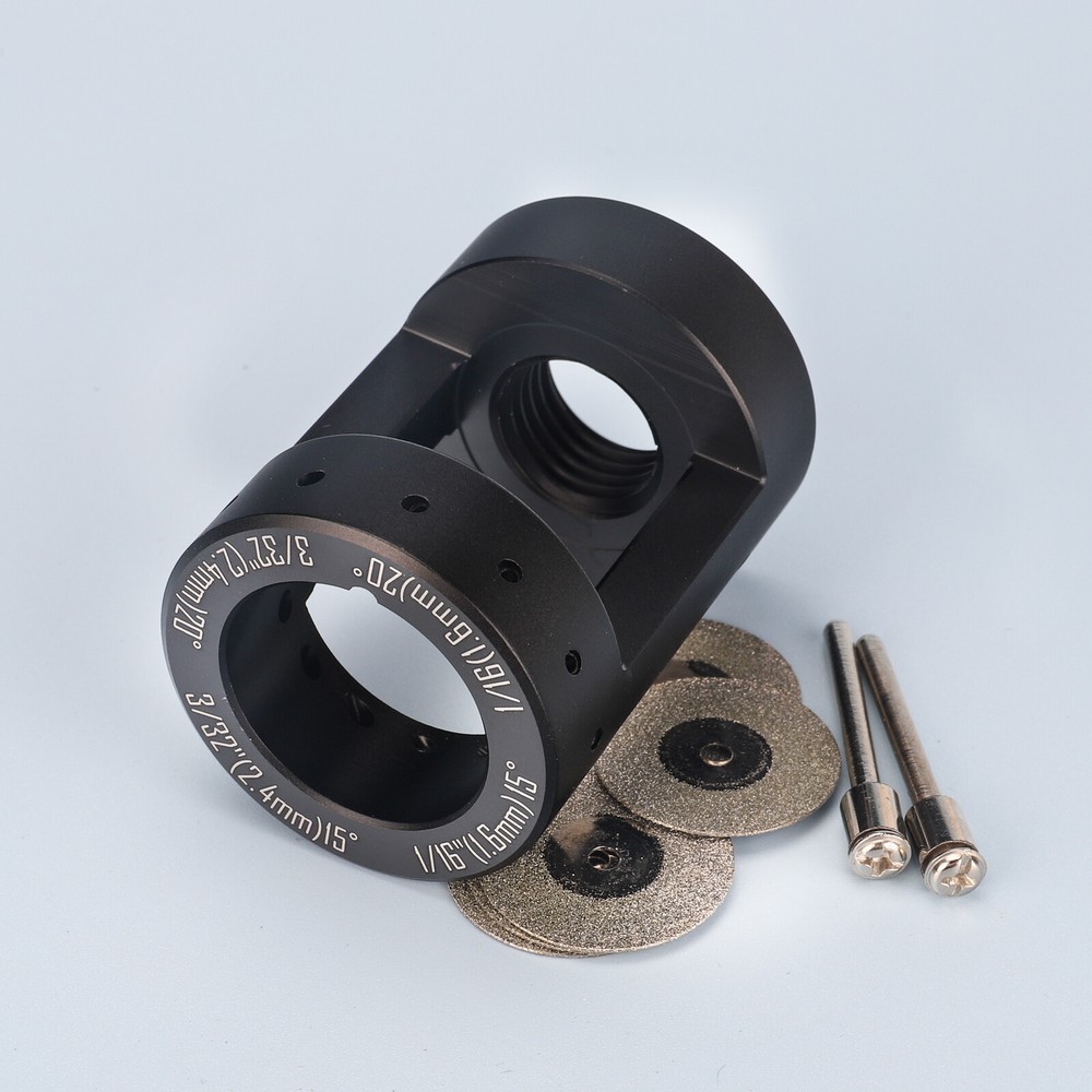 TIG Welding Tungsten Sharpener Grinder Multi-Angle Offsets Cut off TOOL Welder