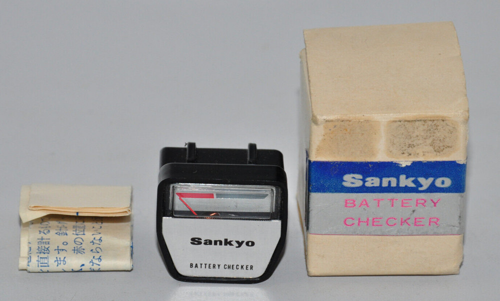 Sankyo Super 8 Cine Camera Battery Checker