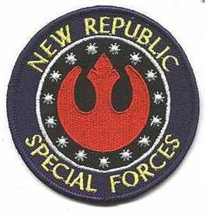 STAR WARS NEW REPUBLIC SPECIAL FORCES PATCH - STW20