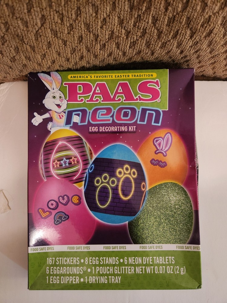 PAAS Egg Decorating Kits Nein & Tie Dye