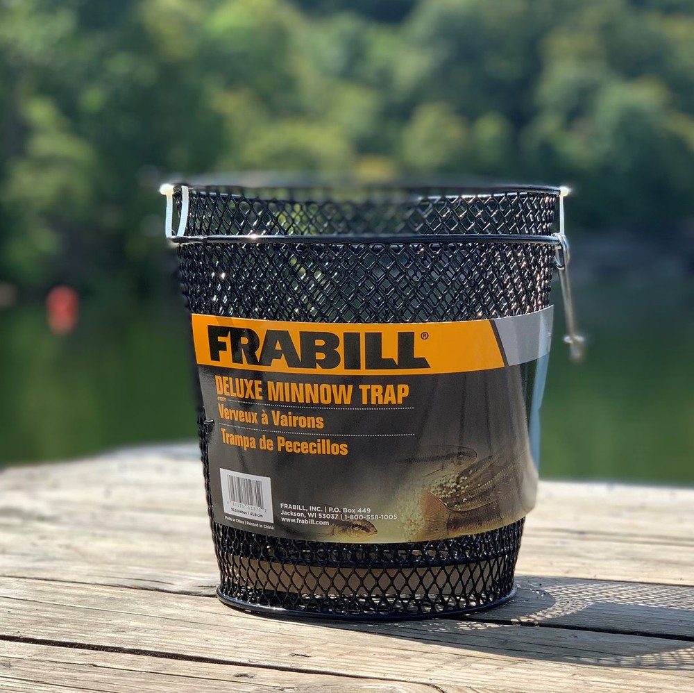 Frabill Torpedo Minnow Trap Mesh Black