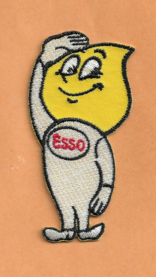 ESSO GAS DROP MAN   PATCH 3 1/2" LONG