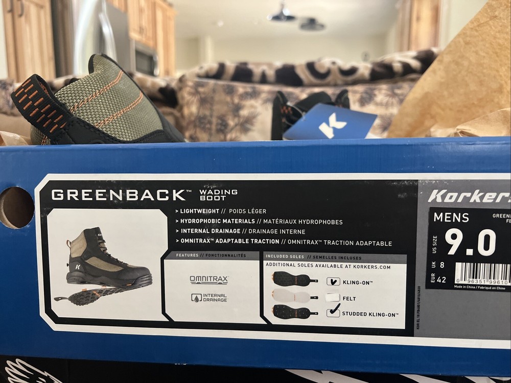 Korkers Greenback
