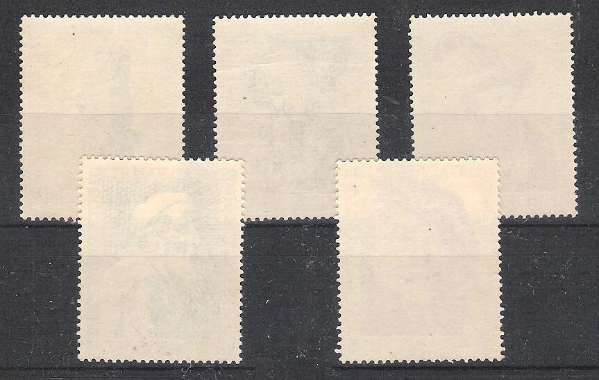 NETHERLANDS 1956 REMBRANDT SET (MNH)