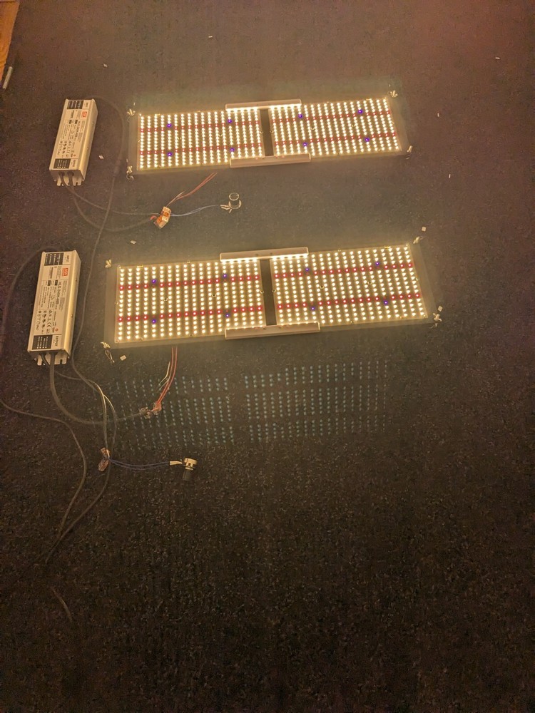 Light Panel Samsung LM301H HLG-240H-48B. Brightness Control