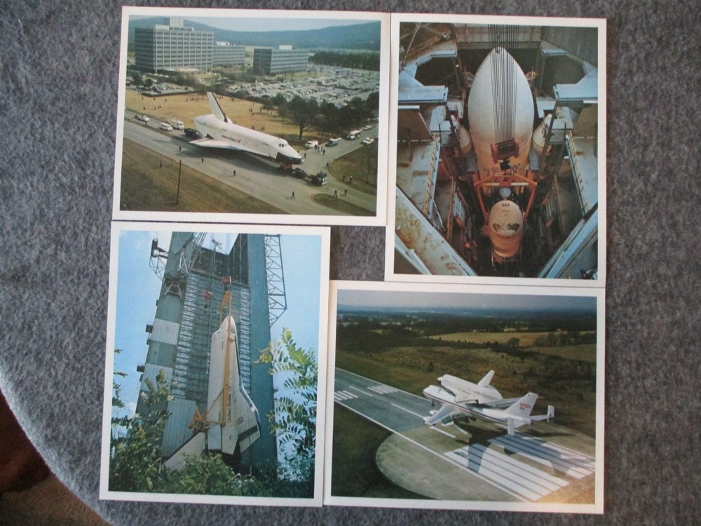 NASA MSFC SPACE SHUTTLE ORBITER VIBRATION TESTING PRESS RELEASE- 1st GEN PHOTOS+