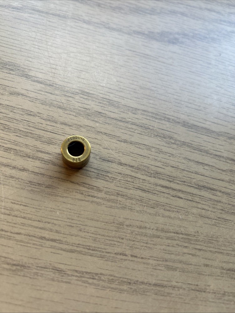 REDDING TITANIUM NITRIDE NECK SIZE BUSHING .276 DIAMETER