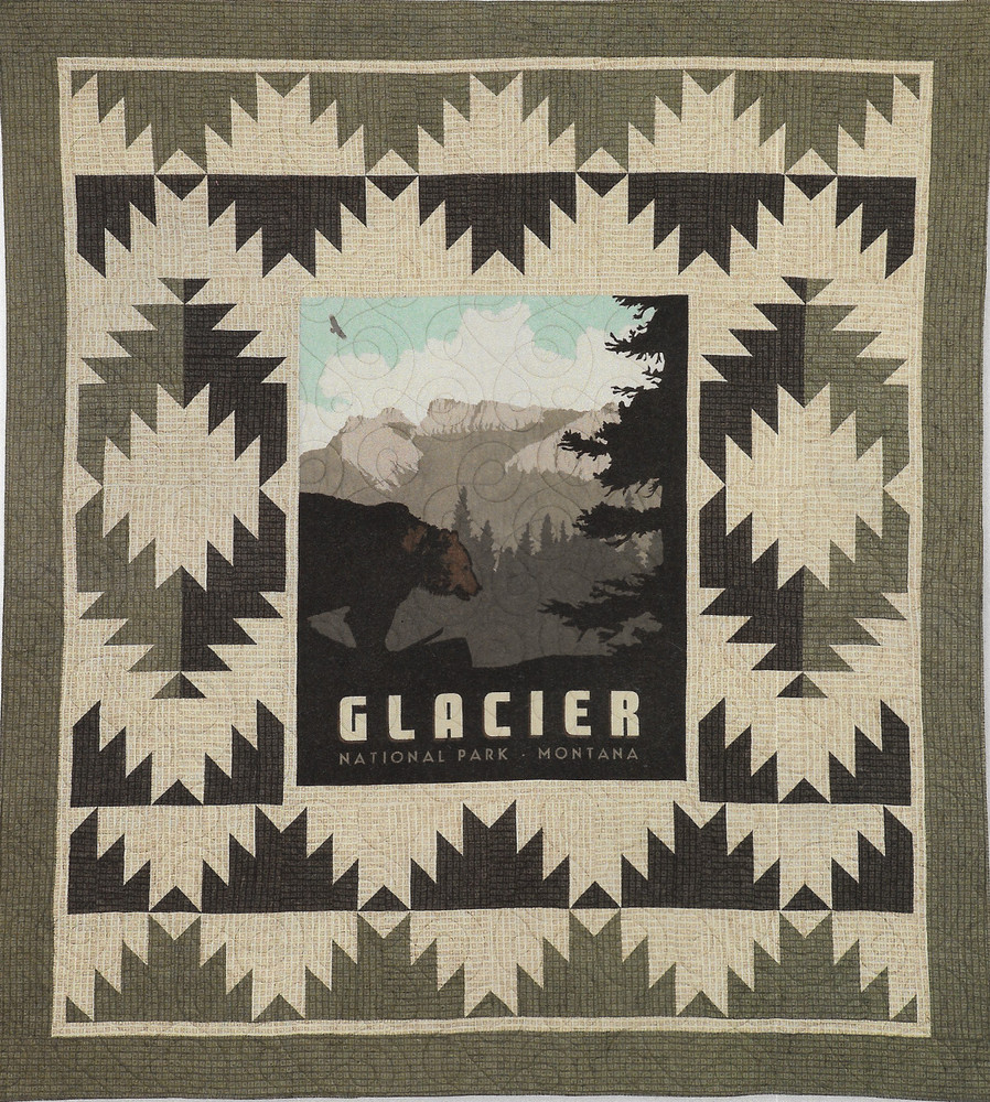 Between Two Pines Quilt quilting pattern instructions