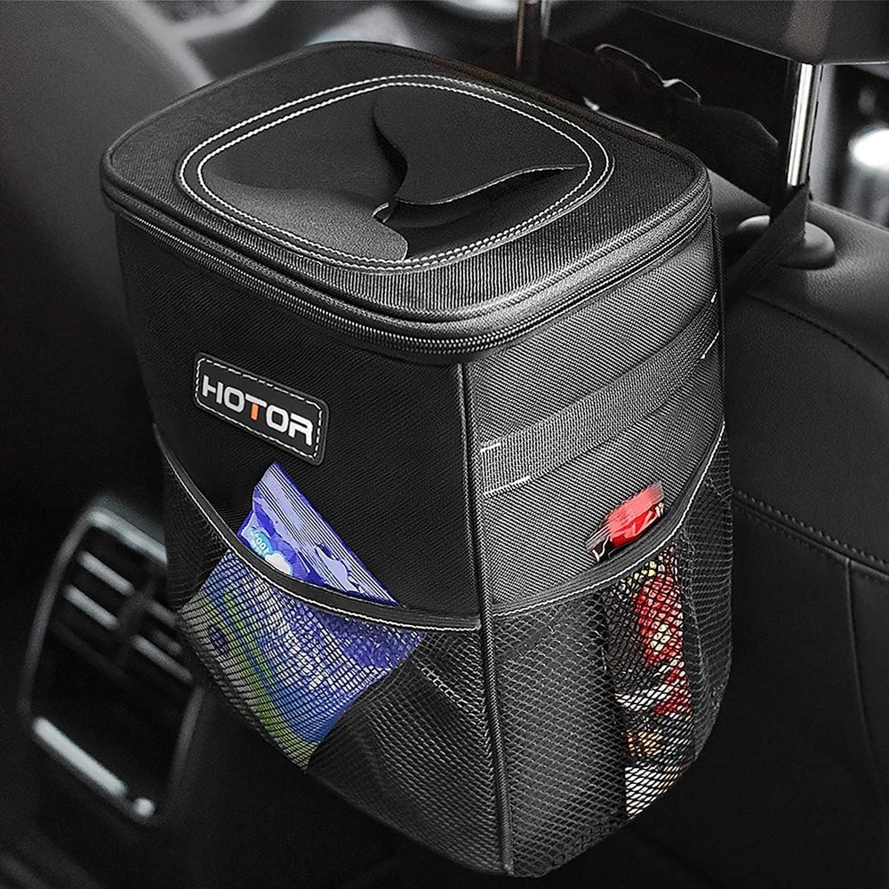 HOTOR Waterproof Car Trash Container 2 Gal New