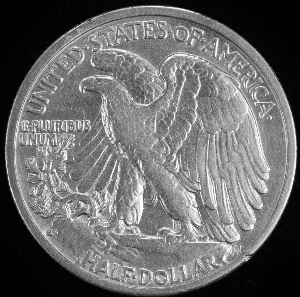1935-s Walking Liberty Half. High Grade. (Inventory A)