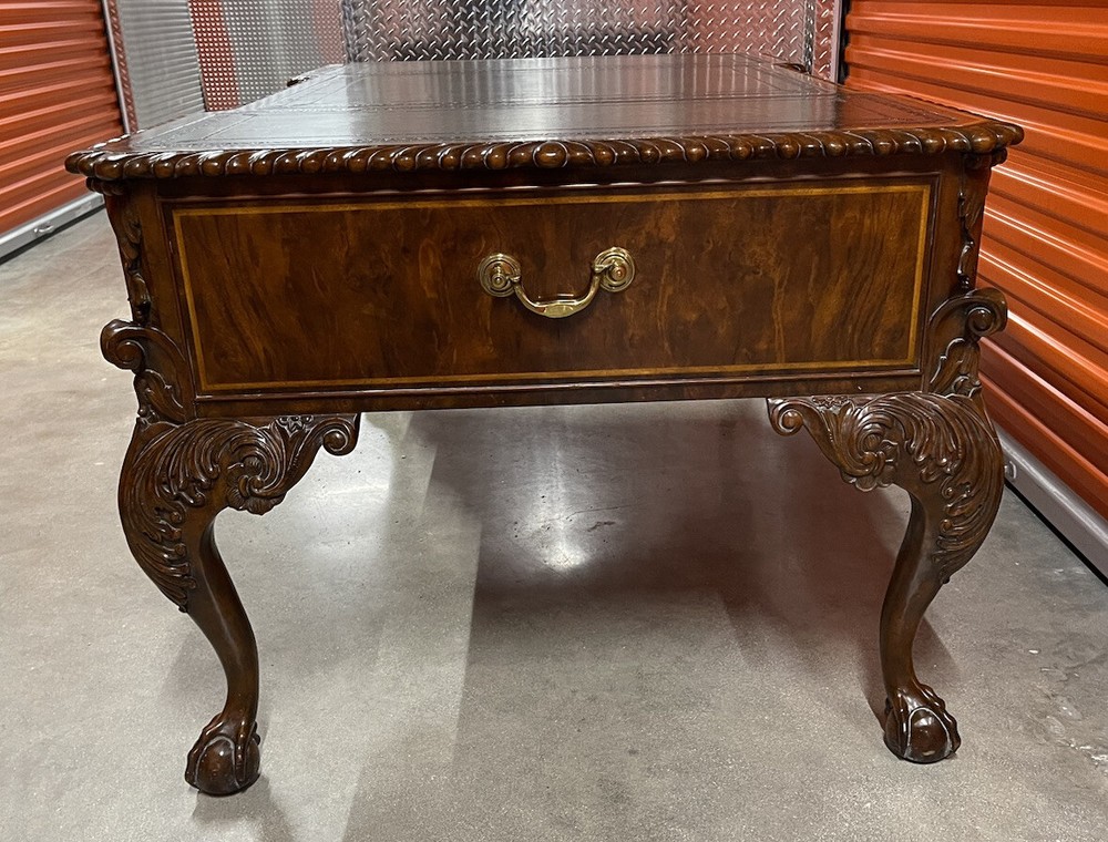 Maitland Smith Leather Top Desk - Read Description
