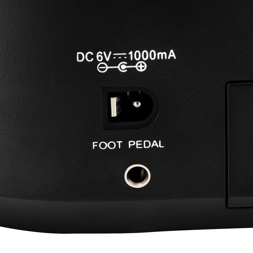 Black Mini Sewing Machine for Beginner Dual Speed Portable Sewing Machine