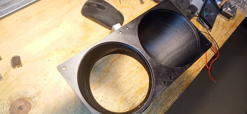 Goldshell CK miner Low restriction (Long radius exhaust adapter) (READ!!)