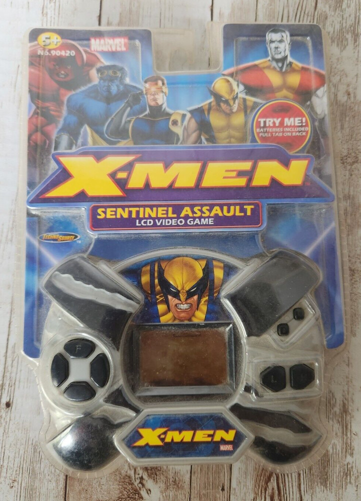 Marvel X-Men XMen Sentinel Assault Handled LCD Video Game NOS