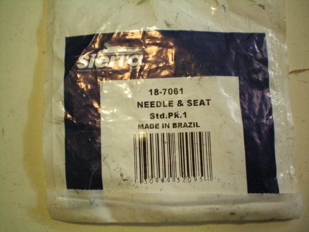 SIERRA #18-7061  NEEDLE AND SEAT,  FREE FREIGHT