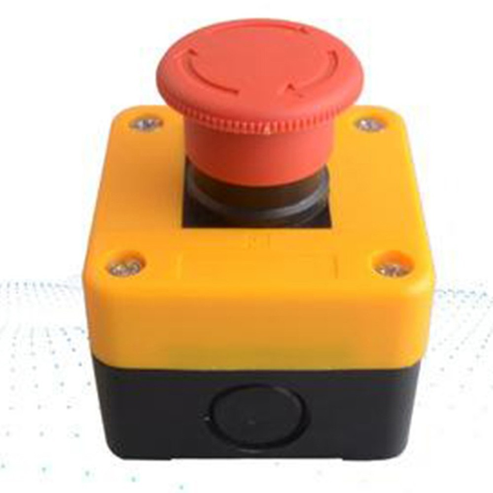 22mm Red Plastic Push Button Switch 600V 10A for Hotel and Building Use