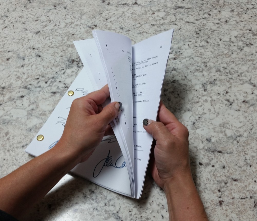 42 Movie Script with reproduction signatures