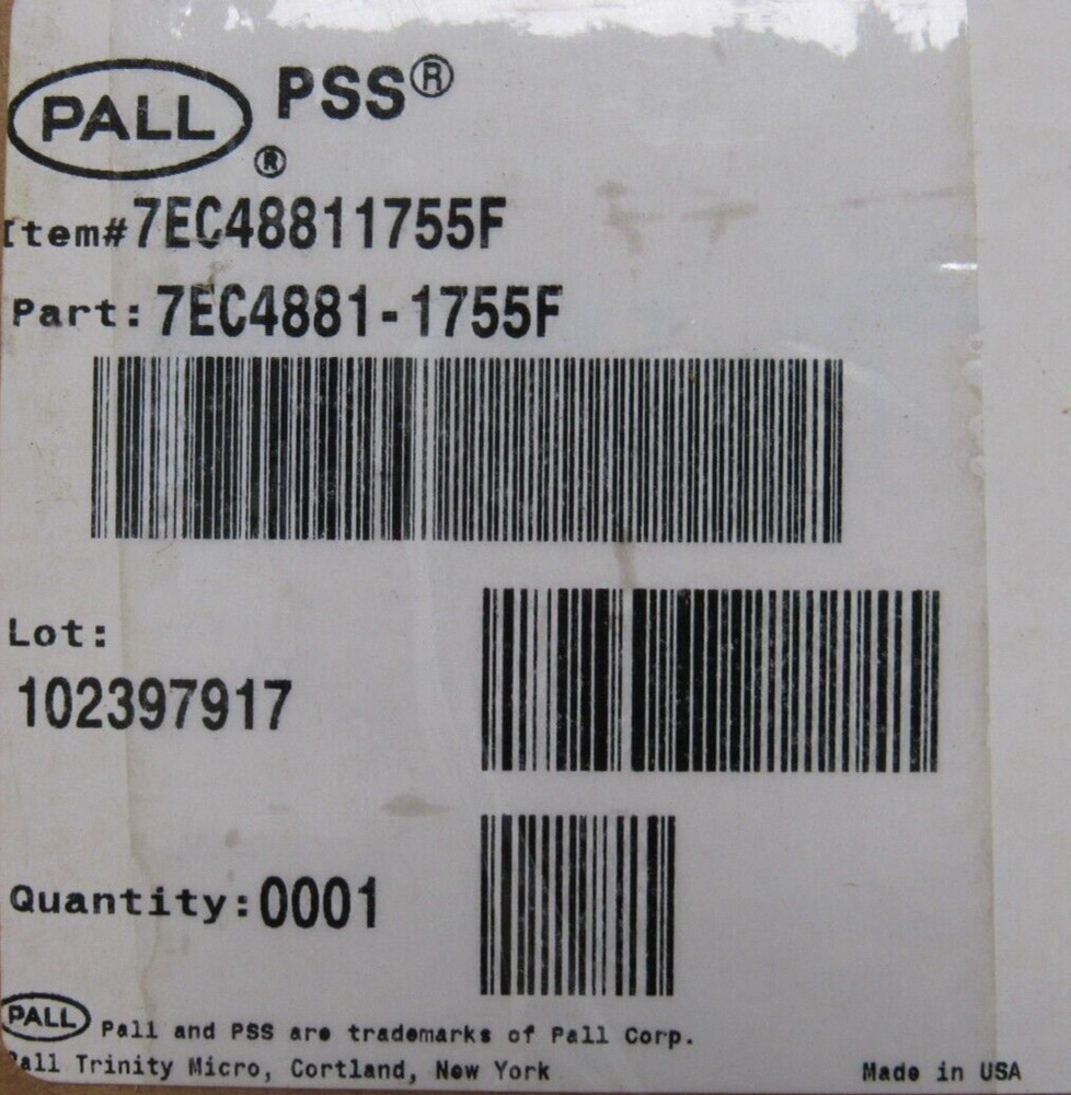 NEW PALL 7EC4881-1755F FILTER 7EC48811755F