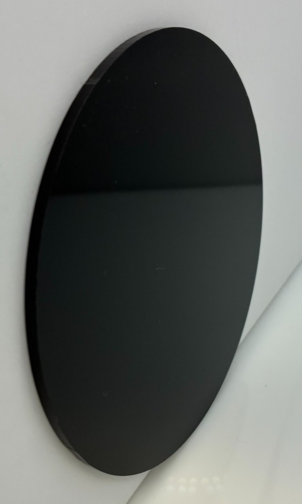 Black Acrylic 1/8" Thick 18" Diameter