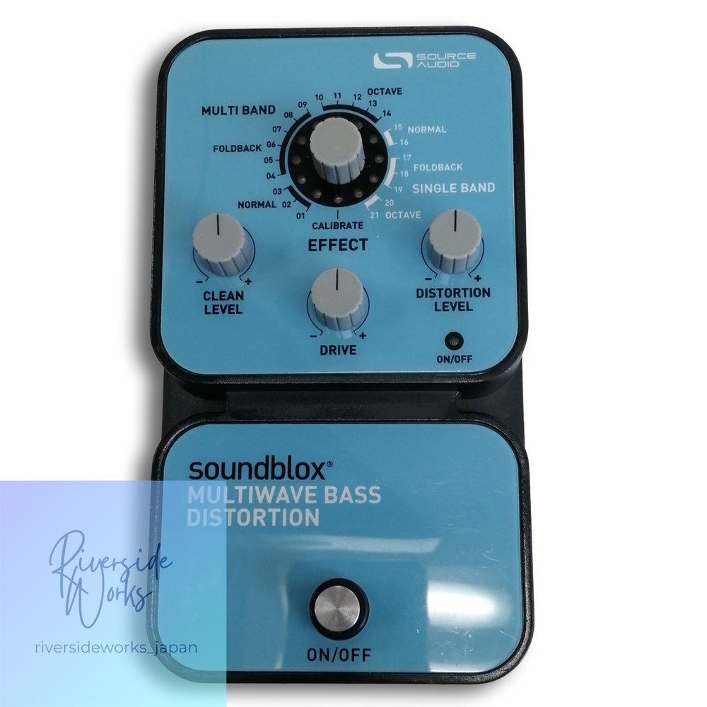 Source Audio Multiwave Bass Distortion Effect Pedal Used JP