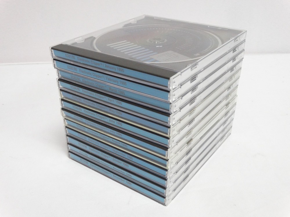 Dynamic Graphics Electronic Clipper Clip Art Library Jan. - Dec. 1995 Complete