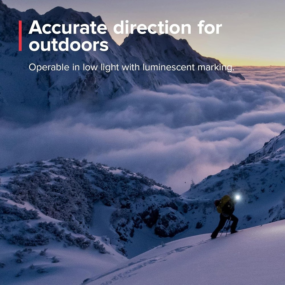 Compact Wrist Mount Compass for Outdoor Activities