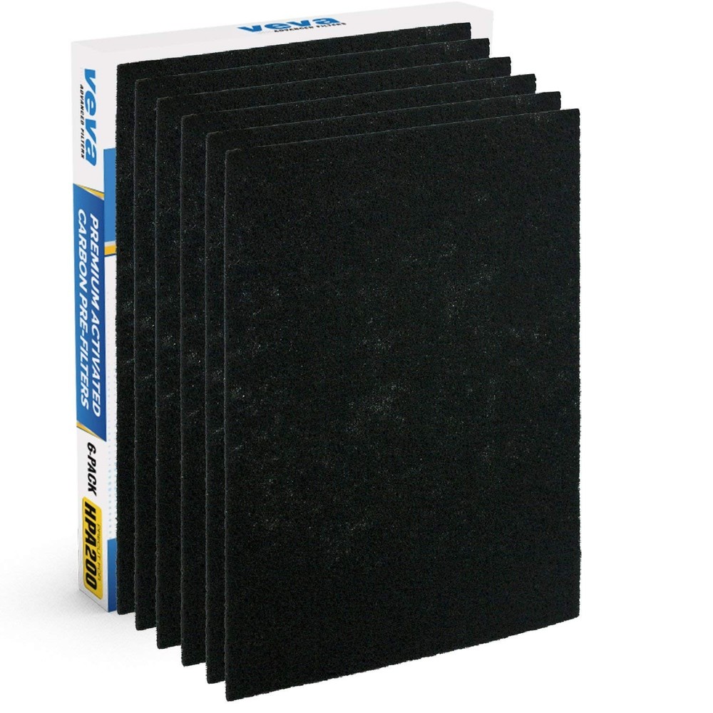 VEVA Air Purifier Filter Replacements - 6 Pack Precut & Compatible with Honey...