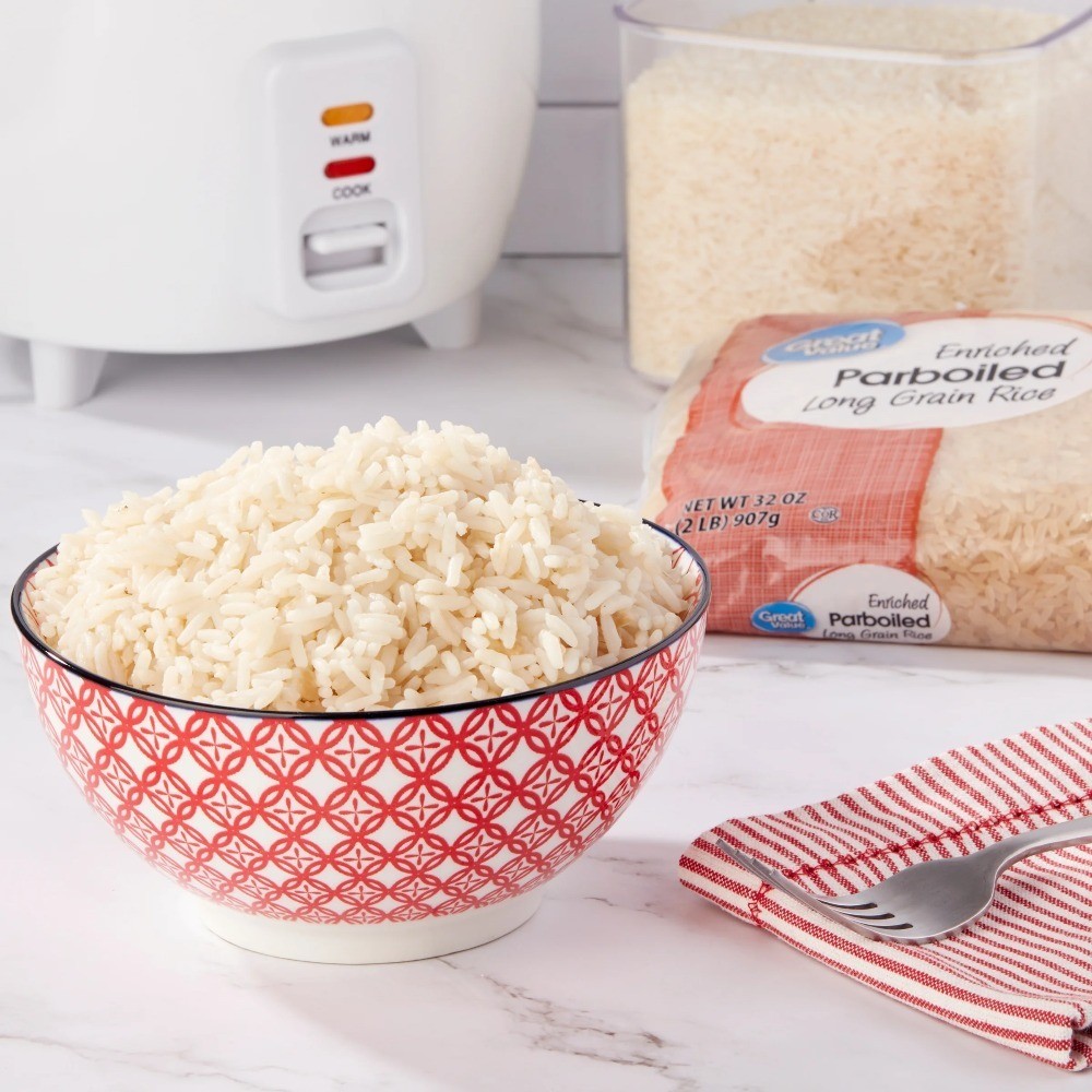 Long Grain Parboiled Enriched Rice 32 oz 8 Pack Bulk Bag