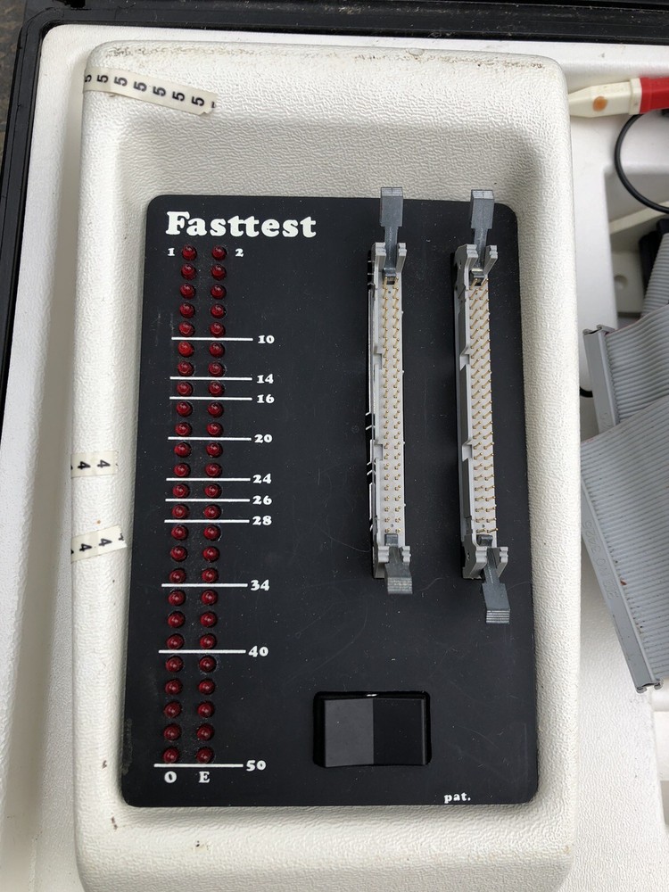 Vintage FasttestCABLE TESTER Computer Phone