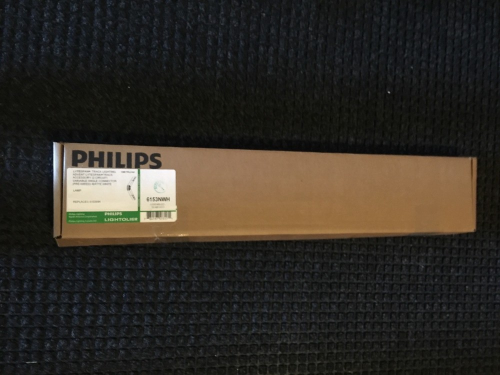 Philips Lightolier ADVNT Variable Angle Connection Model 6153NWH NEW