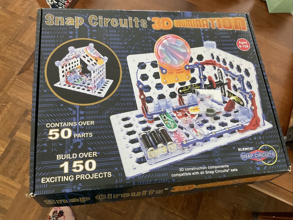 New Snap Circuits 3D Illumination Elenco Snap Circuits